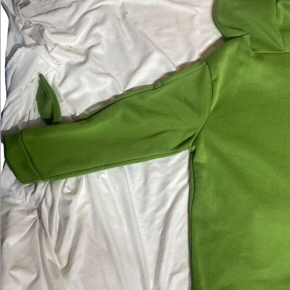 Green Frog hoodie zipper on hood size M - Picture 8 of 10
